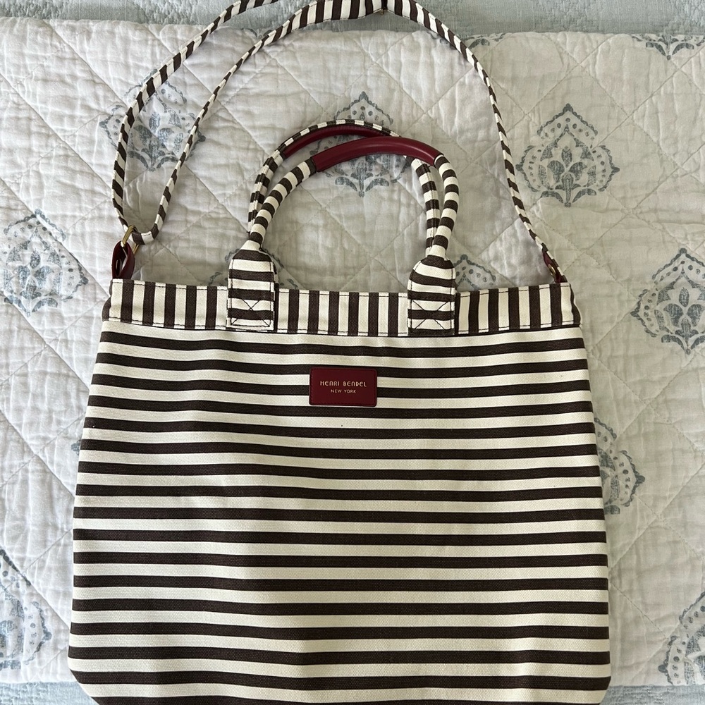 Striped Tote Bag
